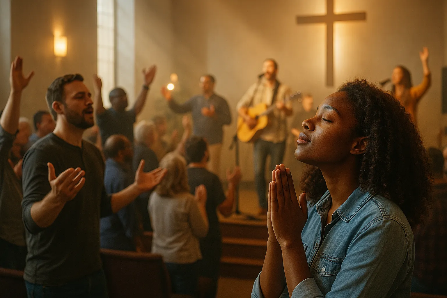 Congregation gathering